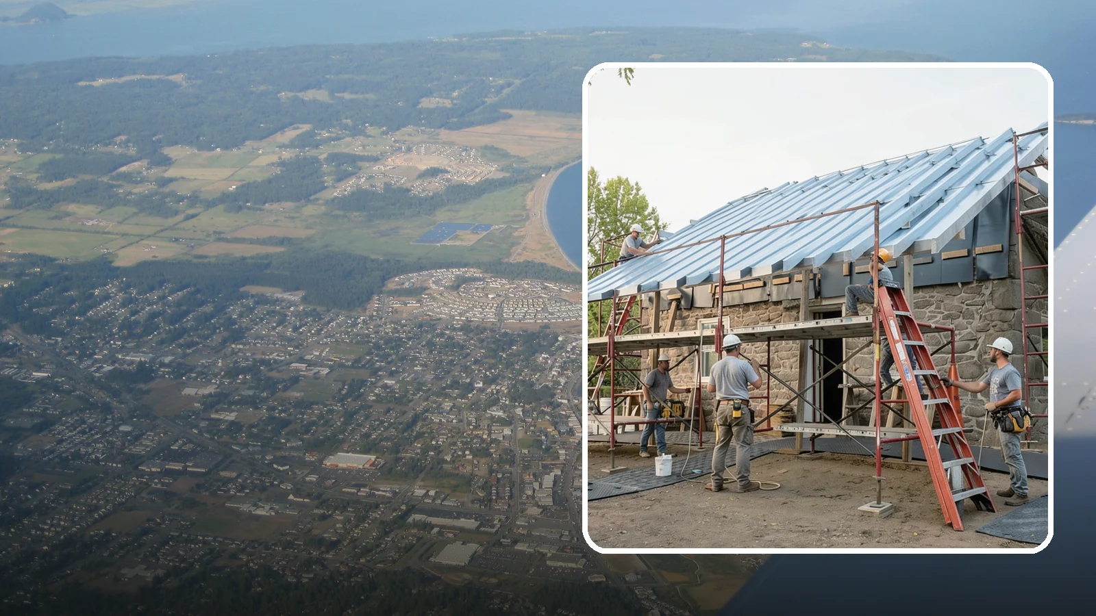 Metal Roof Installation in Oak Harbor, Island County, WA - A long-lasting metal roof that sheds Northwest rain and resists moss for decades of low-maintenance protection.