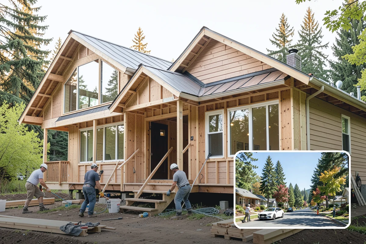Metal Roof Installation in Orting, Pierce County, WA - Lifespan far beyond typical shingles