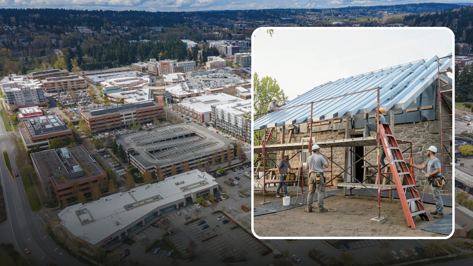 Metal Roof Installation in Redmond, King County, WA - A long-lasting metal roof that sheds Northwest rain and resists moss for decades of low-maintenance protection.