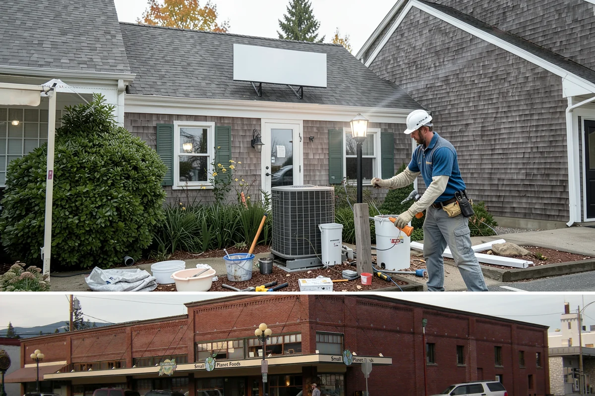 Metal Roof Installation in Sedro-Woolley, Skagit County, WA - Dry summer weather makes panel handling and sealing safer and more precise.