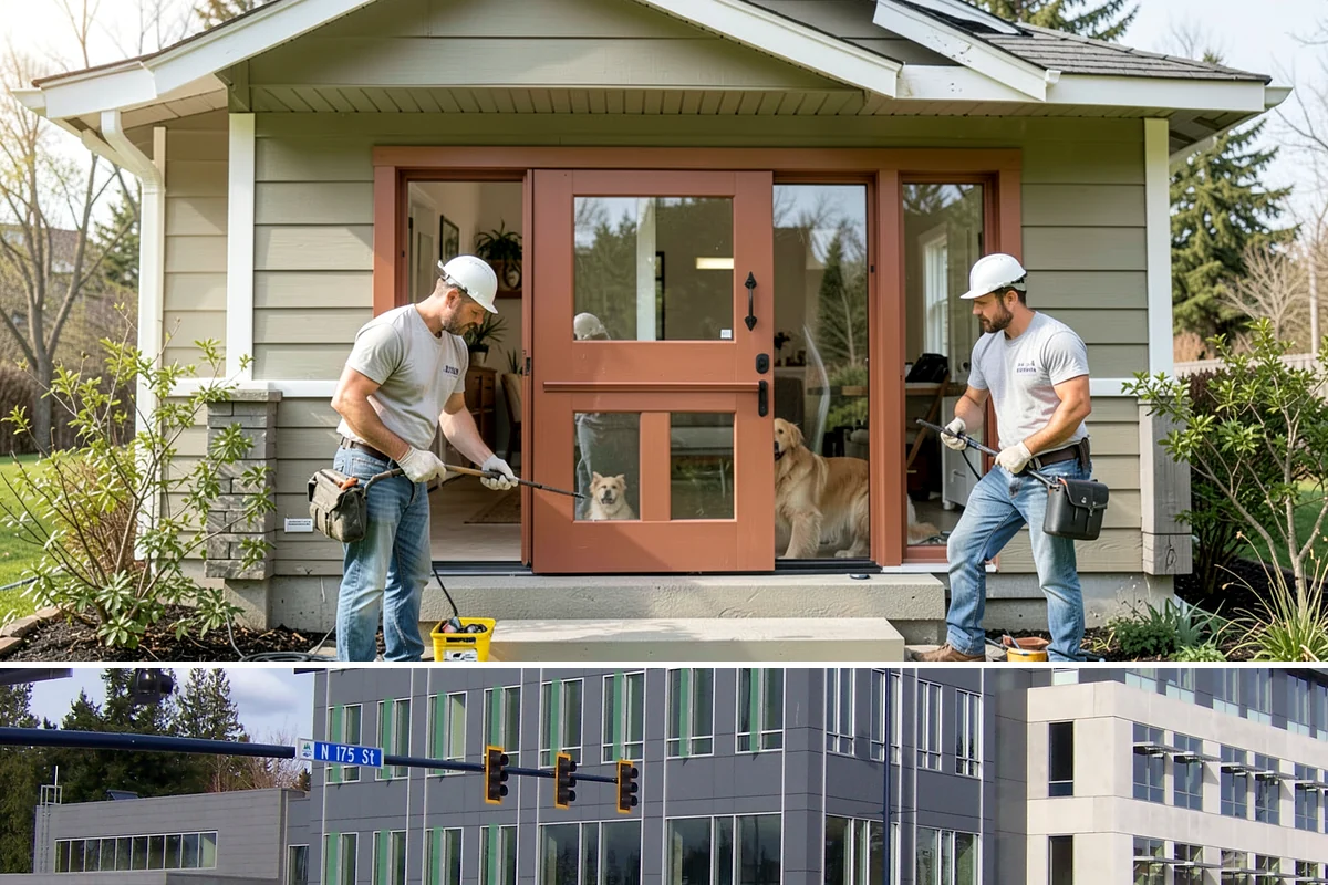 Metal Roof Installation in Shoreline, King County, WA - Dry summer weather makes panel handling and sealing safer and more precise.