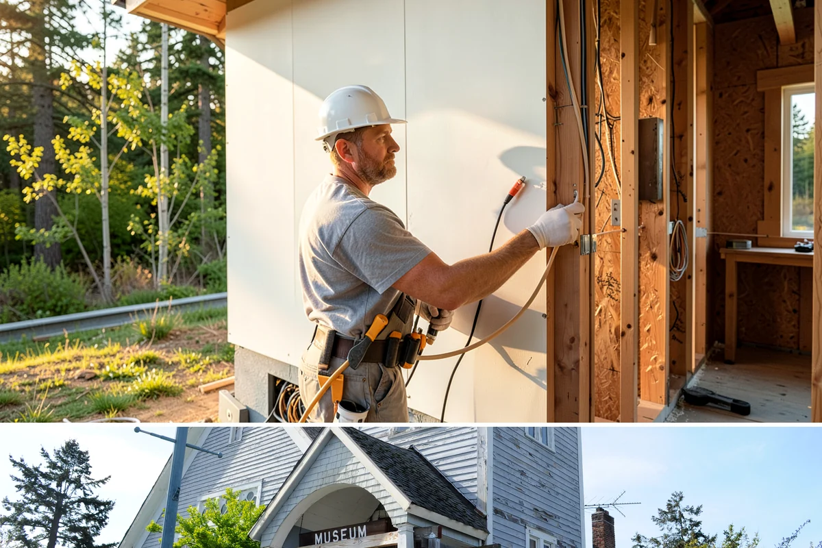 Metal Roof Installation in Steilacoom, Pierce County, WA - Dry summer weather makes panel handling and sealing safer and more precise.