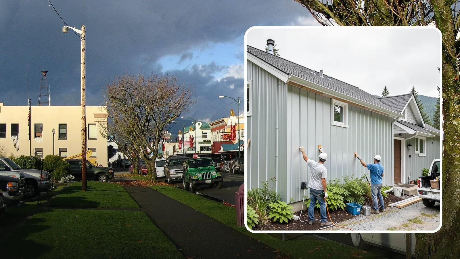 Metal Siding Installation in Arlington, Snohomish County, WA - We install durable metal siding that resists rot, fire, and the moisture challenges of the Puget Sound.