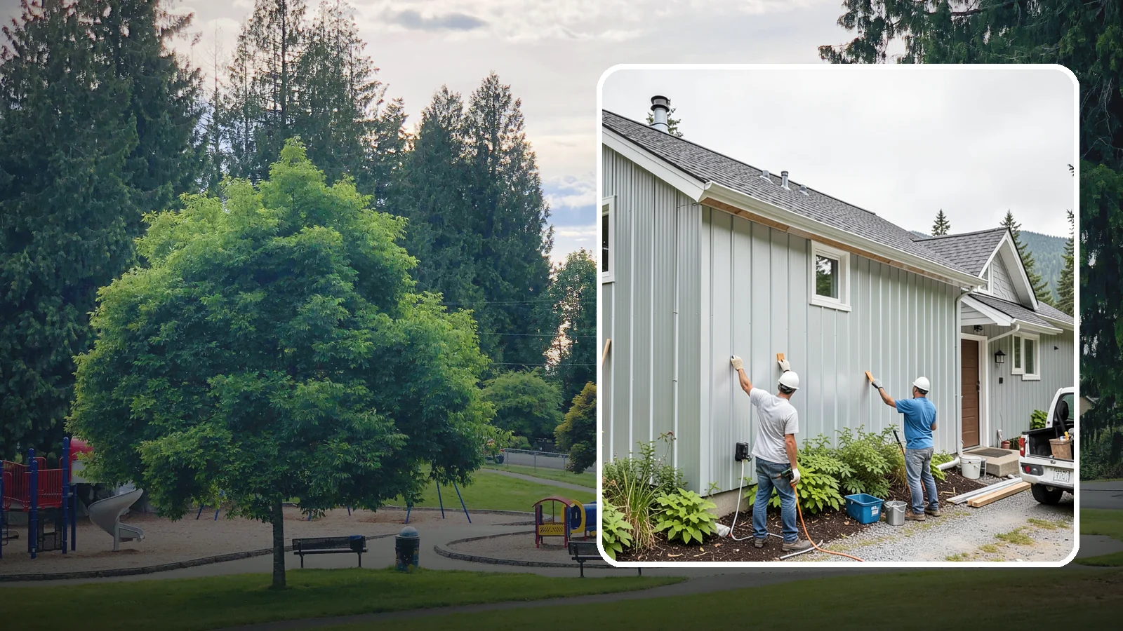 Metal Siding Installation in Bonney Lake, Pierce County, WA - We install durable metal siding that resists rot, fire, and the moisture challenges of the Puget Sound.