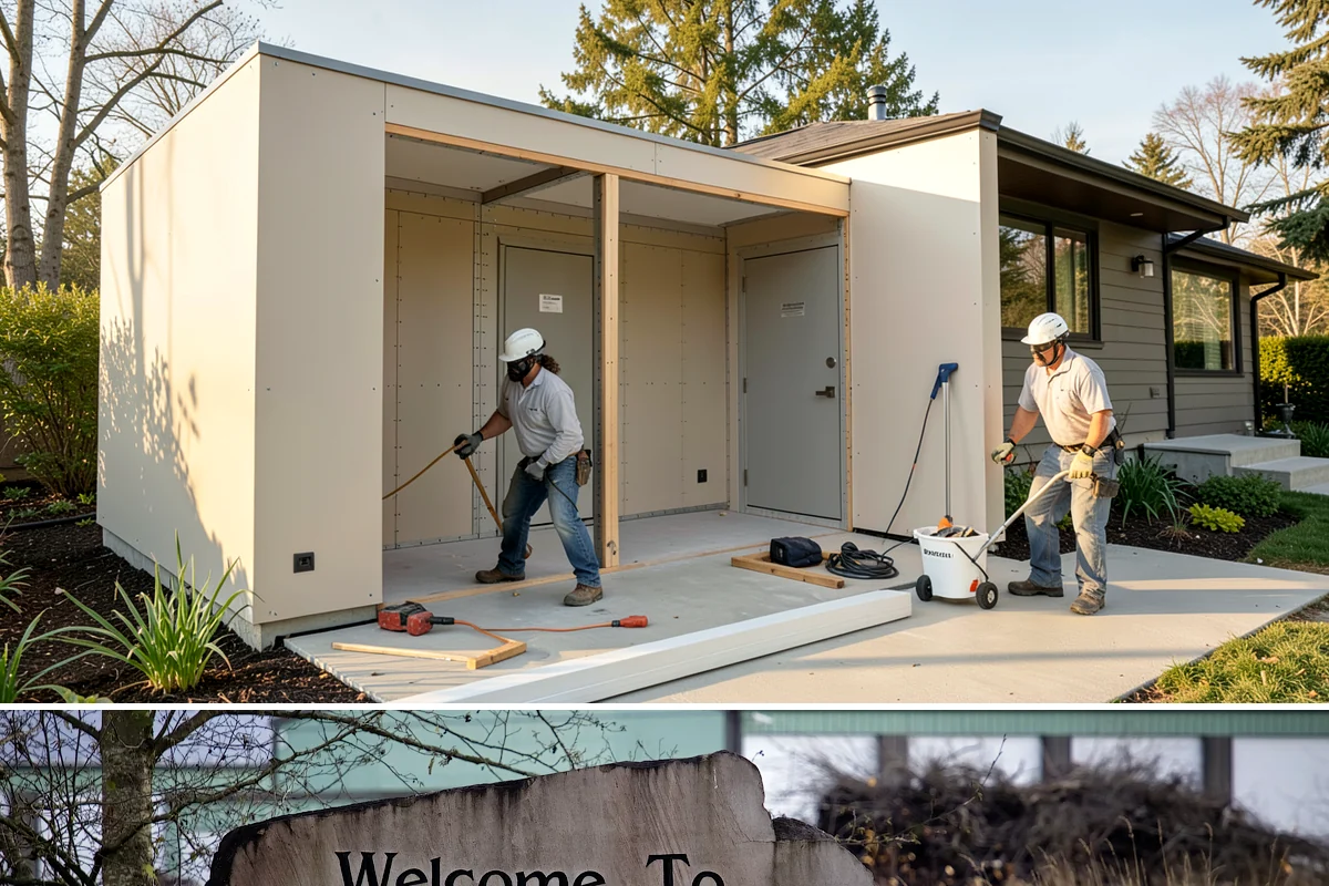 Metal Siding Installation in Buckley, Pierce County, WA - Metal siding installs year-round, with dry days preferred for sealing and handling long panels safely.