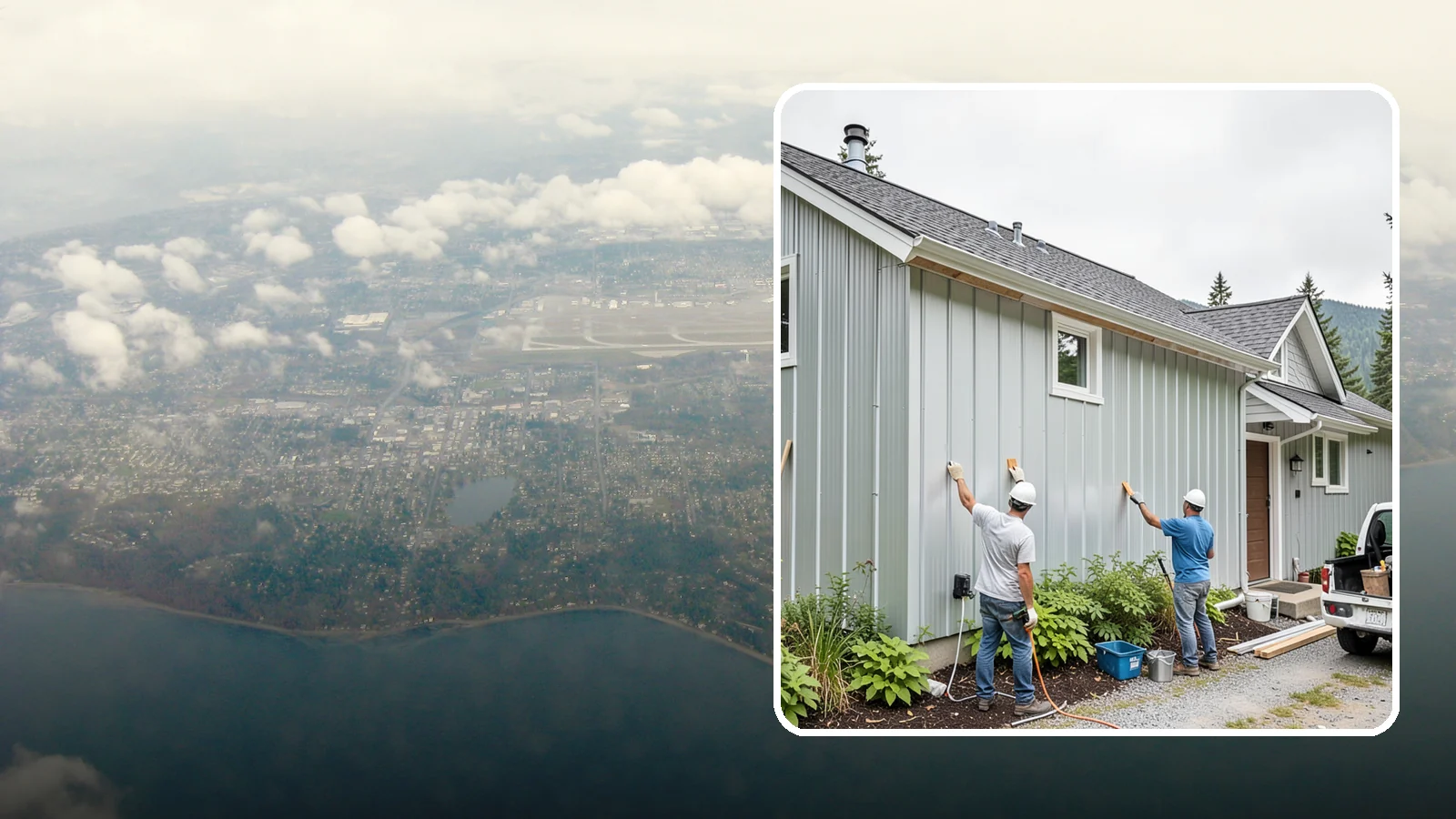 Metal Siding Installation in Burien, King County, WA - We install durable metal siding that resists rot, fire, and the moisture challenges of the Puget Sound.