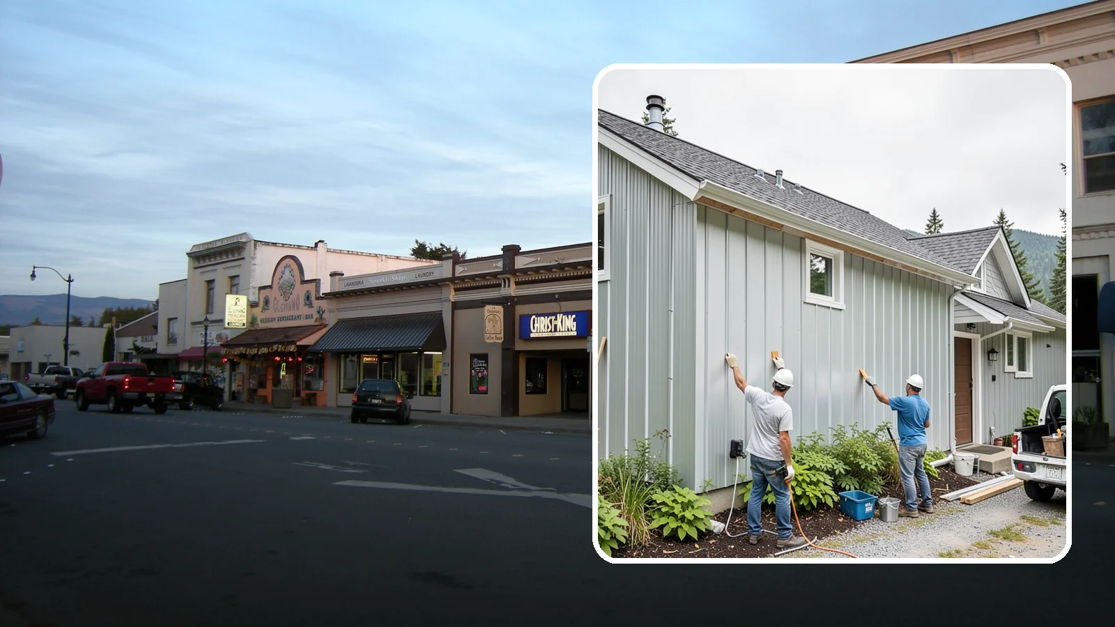 Metal Siding Installation in Burlington, Skagit County, WA - We install durable metal siding that resists rot, fire, and the moisture challenges of the Puget Sound.