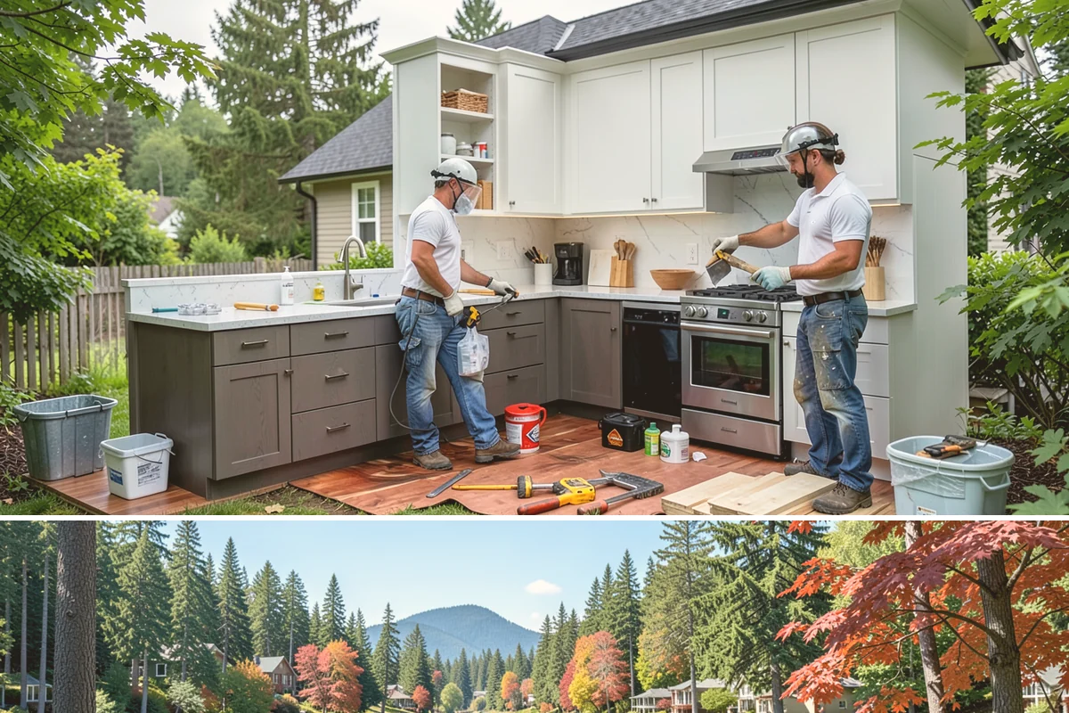 Metal Siding Installation in Covington, King County, WA - Metal siding installs year-round, with dry days preferred for sealing and handling long panels safely.