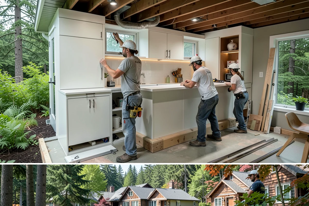 Metal Siding Installation in Edgewood, Pierce County, WA - Metal siding installs year-round, with dry days preferred for sealing and handling long panels safely.