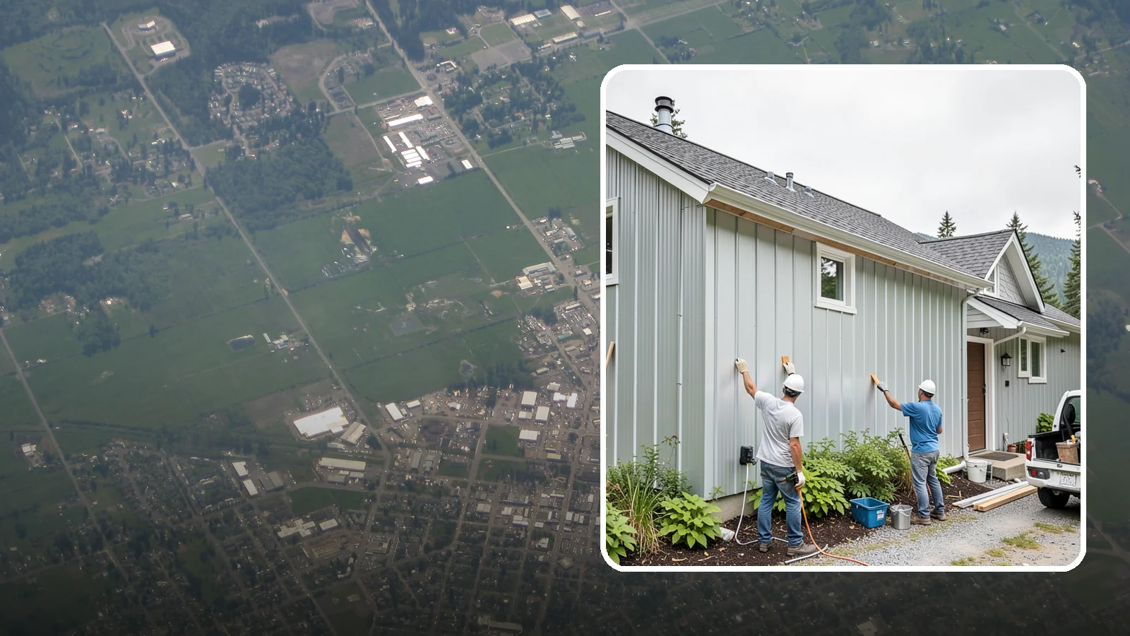 Metal Siding Installation in Enumclaw, King County, WA - We install durable metal siding that resists rot, fire, and the moisture challenges of the Puget Sound.
