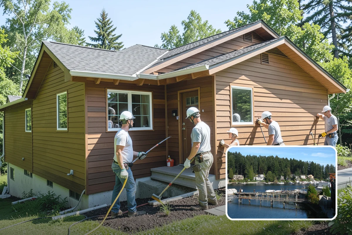 Metal Siding Installation in Gig Harbor, Pierce County, WA - Extremely long service life with minimal upkeep