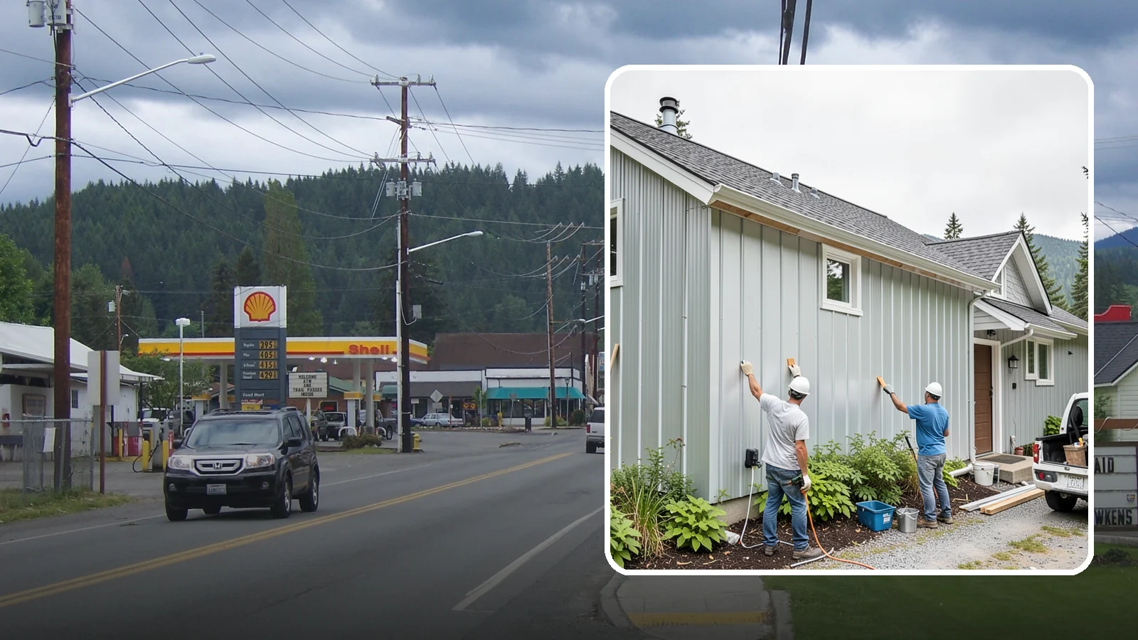 Metal Siding Installation in Granite Falls, Snohomish County, WA - We install durable metal siding that resists rot, fire, and the moisture challenges of the Puget Sound.