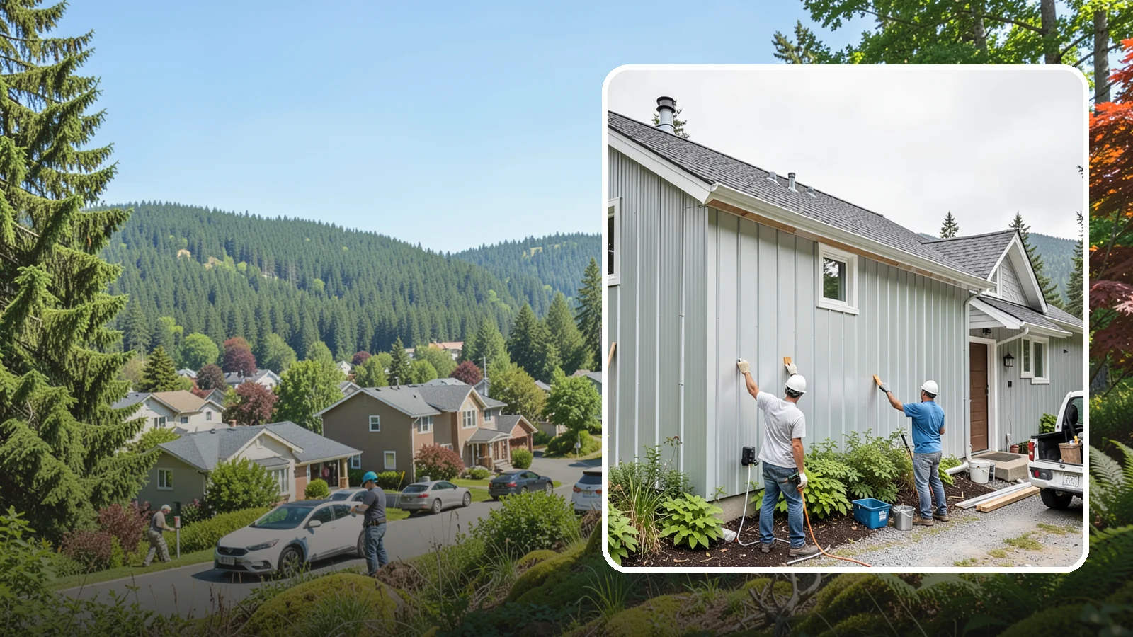 Metal Siding Installation in Index, Snohomish County, WA - We install durable metal siding that resists rot, fire, and the moisture challenges of the Puget Sound.