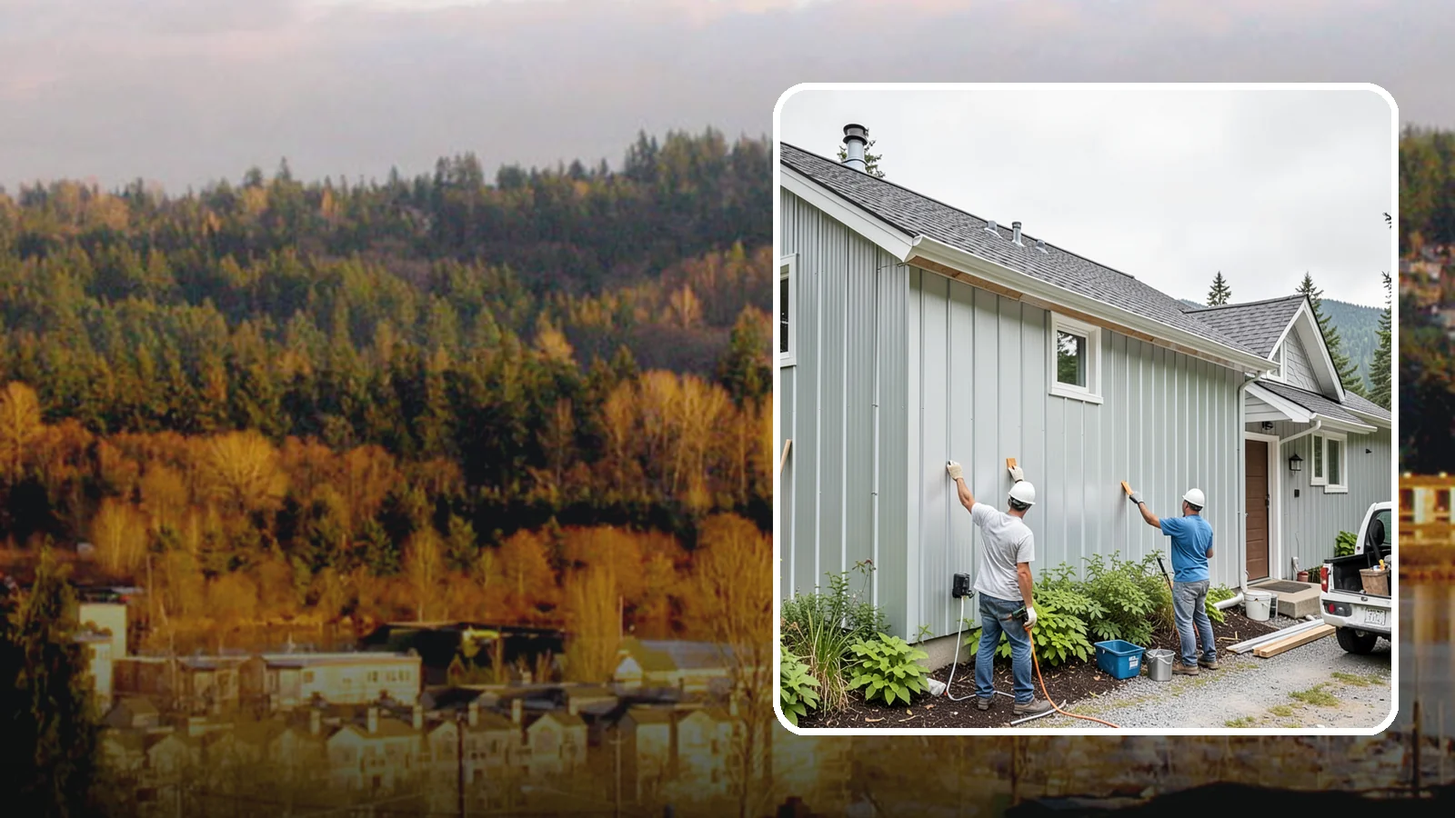 Metal Siding Installation in Kenmore, King County, WA - We install durable metal siding that resists rot, fire, and the moisture challenges of the Puget Sound.