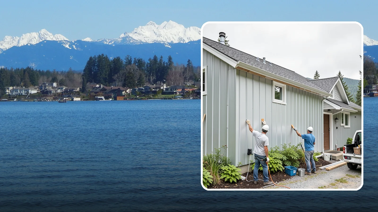 Metal Siding Installation in Lake Stevens, Snohomish County, WA - We install durable metal siding that resists rot, fire, and the moisture challenges of the Puget Sound.
