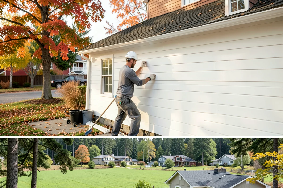 Metal Siding Installation in Lyman, Skagit County, WA - Metal siding installs year-round, with dry days preferred for sealing and handling long panels safely.