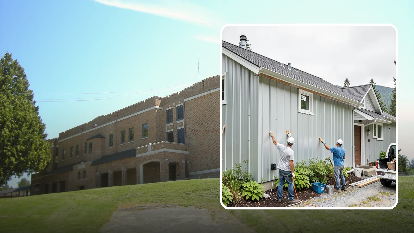 Metal Siding Installation in Maple Valley, King County, WA - We install durable metal siding that resists rot, fire, and the moisture challenges of the Puget Sound.