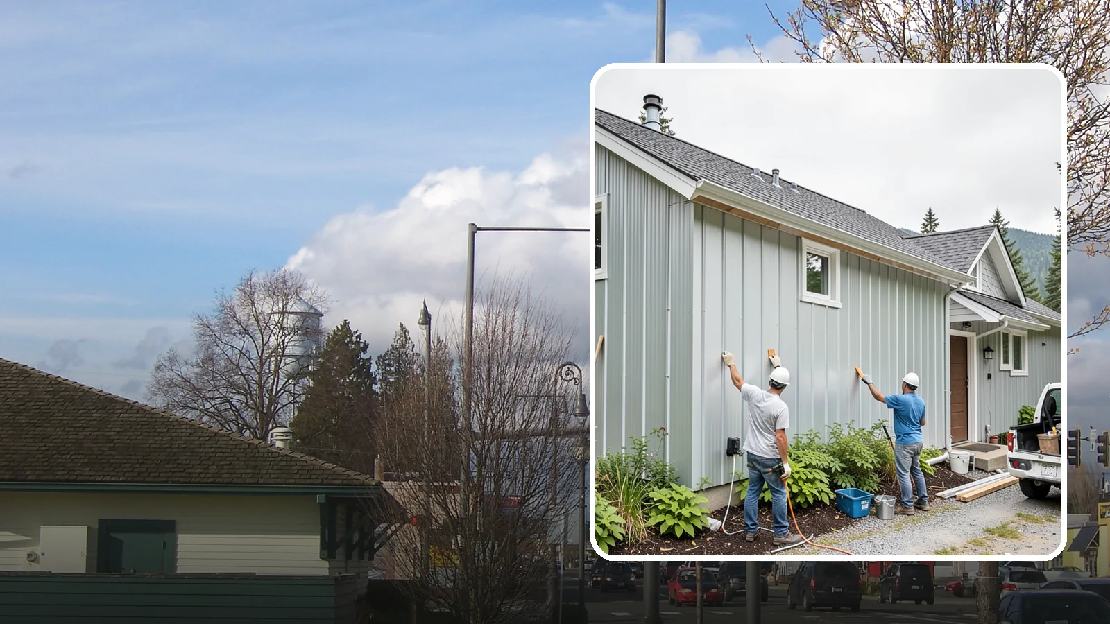 Metal Siding Installation in Marysville, Snohomish County, WA - We install durable metal siding that resists rot, fire, and the moisture challenges of the Puget Sound.