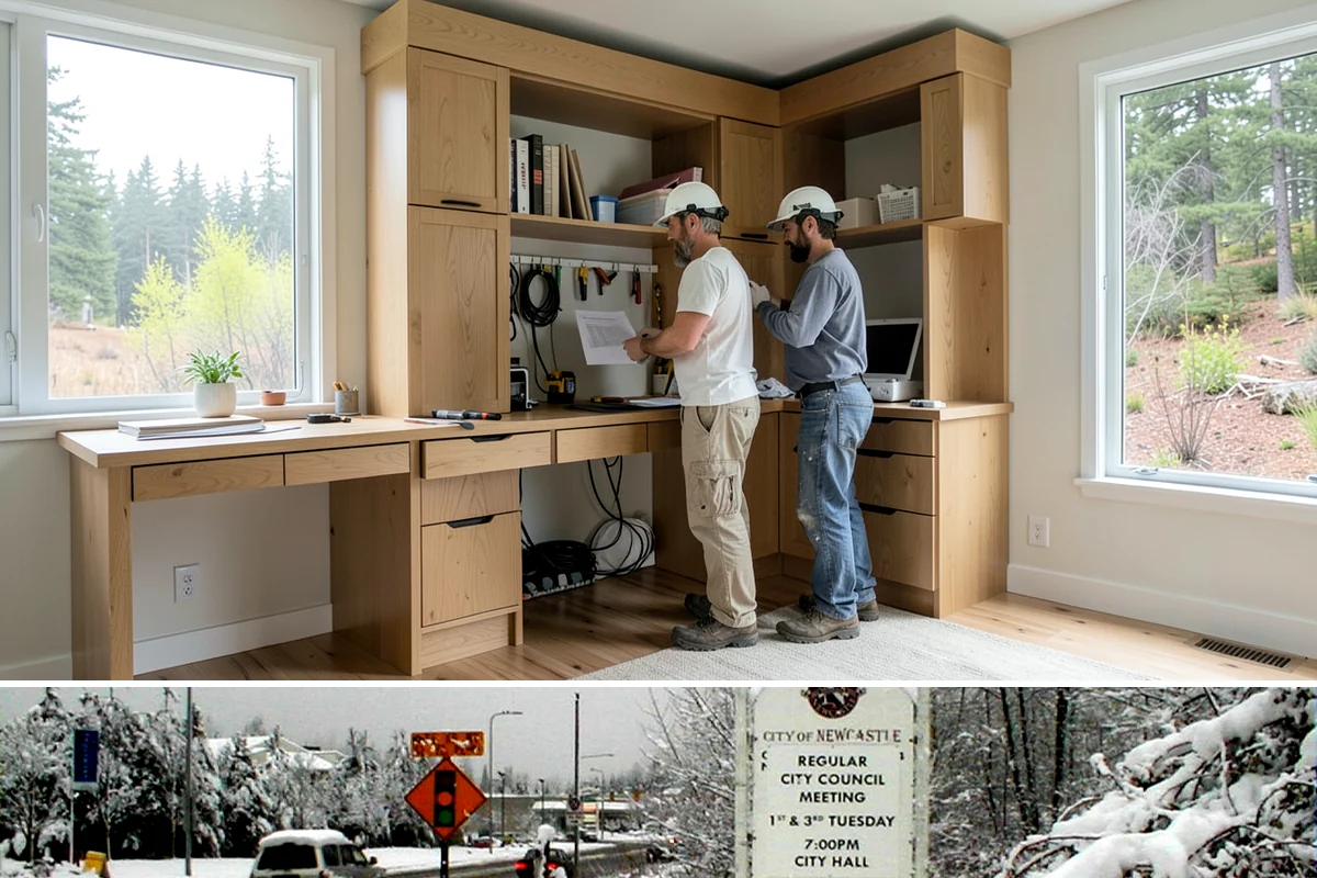 Metal Siding Installation in Newcastle, King County, WA - Metal siding installs year-round, with dry days preferred for sealing and handling long panels safely.