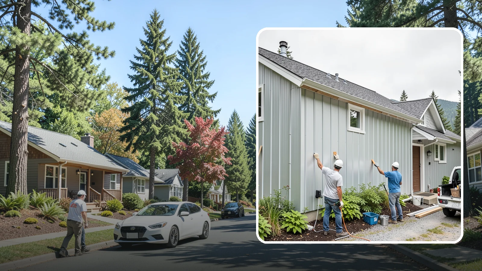 Metal Siding Installation in Orting, Pierce County, WA - We install durable metal siding that resists rot, fire, and the moisture challenges of the Puget Sound.