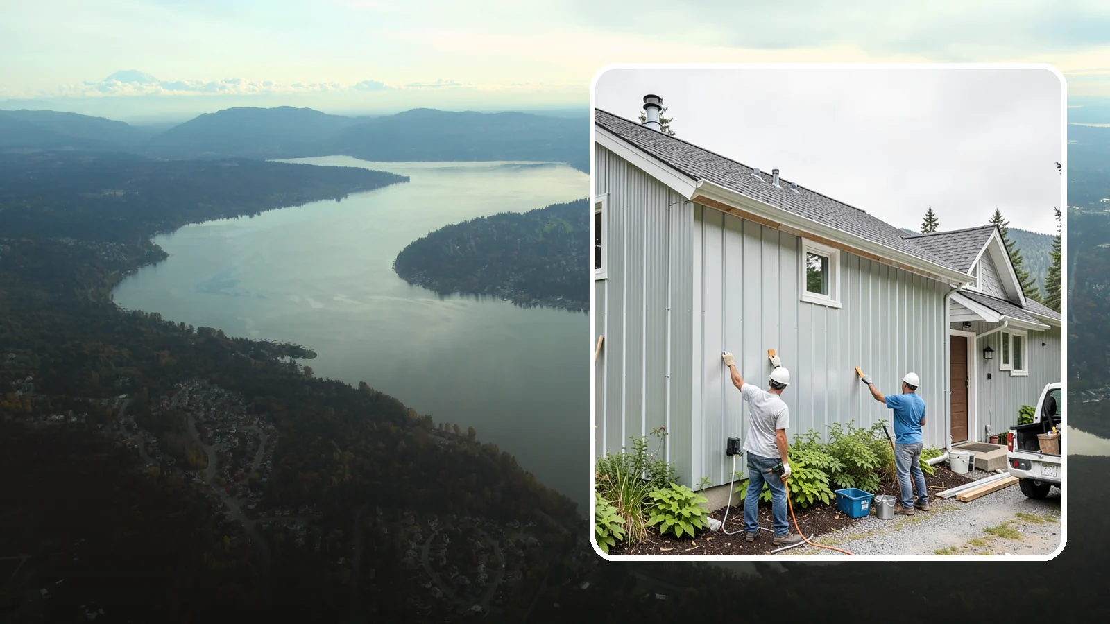 Metal Siding Installation in Sammamish, King County, WA - We install durable metal siding that resists rot, fire, and the moisture challenges of the Puget Sound.