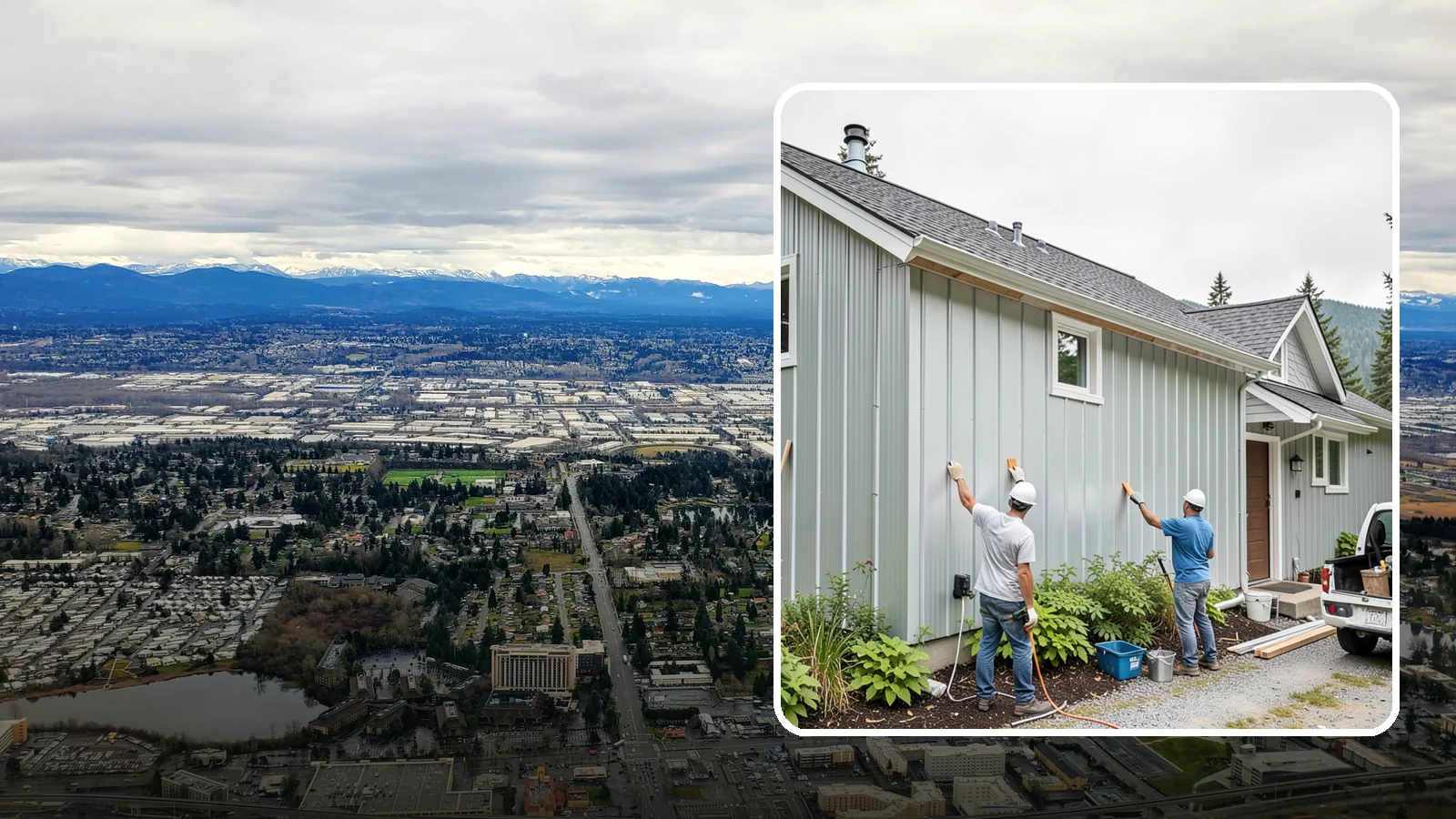 Metal Siding Installation in SeaTac, King County, WA - We install durable metal siding that resists rot, fire, and the moisture challenges of the Puget Sound.