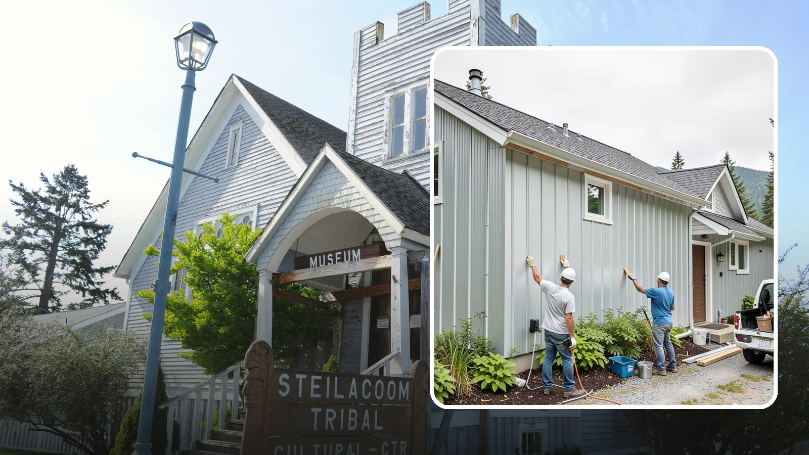 Metal Siding Installation in Steilacoom, Pierce County, WA - We install durable metal siding that resists rot, fire, and the moisture challenges of the Puget Sound.