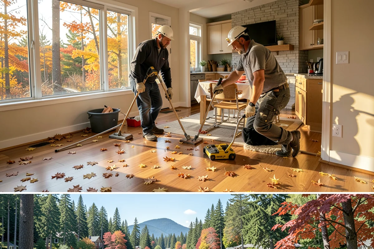Millwork Installation in Covington, King County, WA - Millwork is built and installed indoors on schedule any time of year, a productive use of the wet Western Washington months.