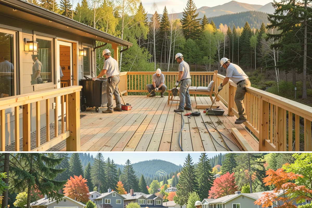Millwork Installation in Fircrest, Pierce County, WA - Millwork is built and installed indoors on schedule any time of year, a productive use of the wet Western Washington months.