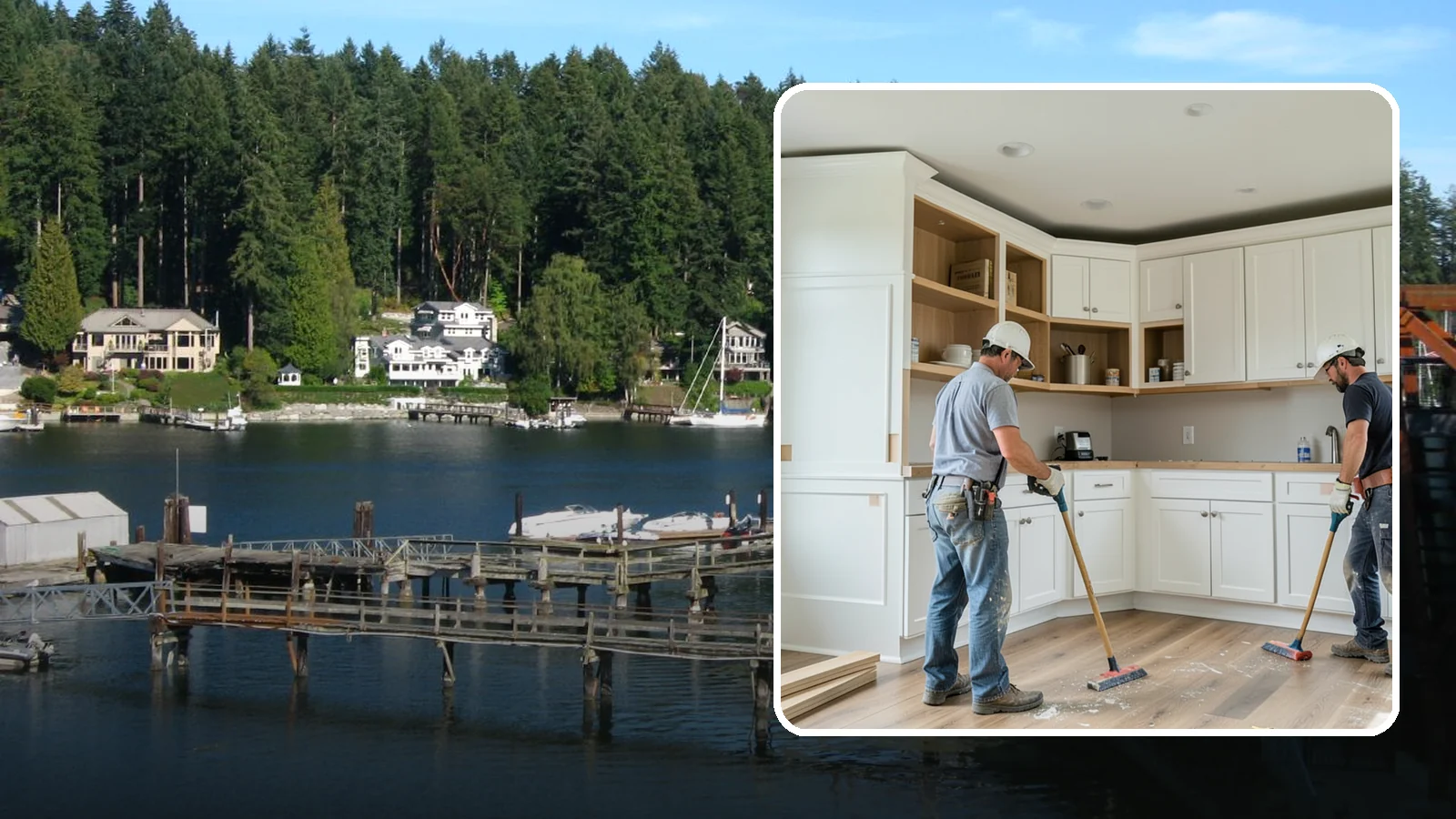 Millwork Installation in Gig Harbor, Pierce County, WA - Custom millwork installation that delivers built-ins, mantels, and detailed woodwork made to fit your home.