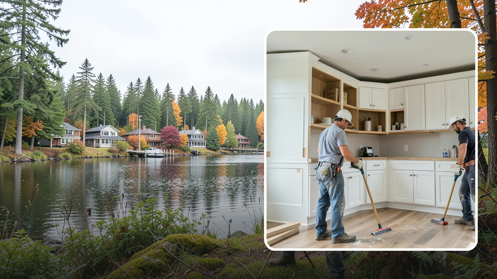 Millwork Installation in La Conner, Skagit County, WA - Custom millwork installation that delivers built-ins, mantels, and detailed woodwork made to fit your home.