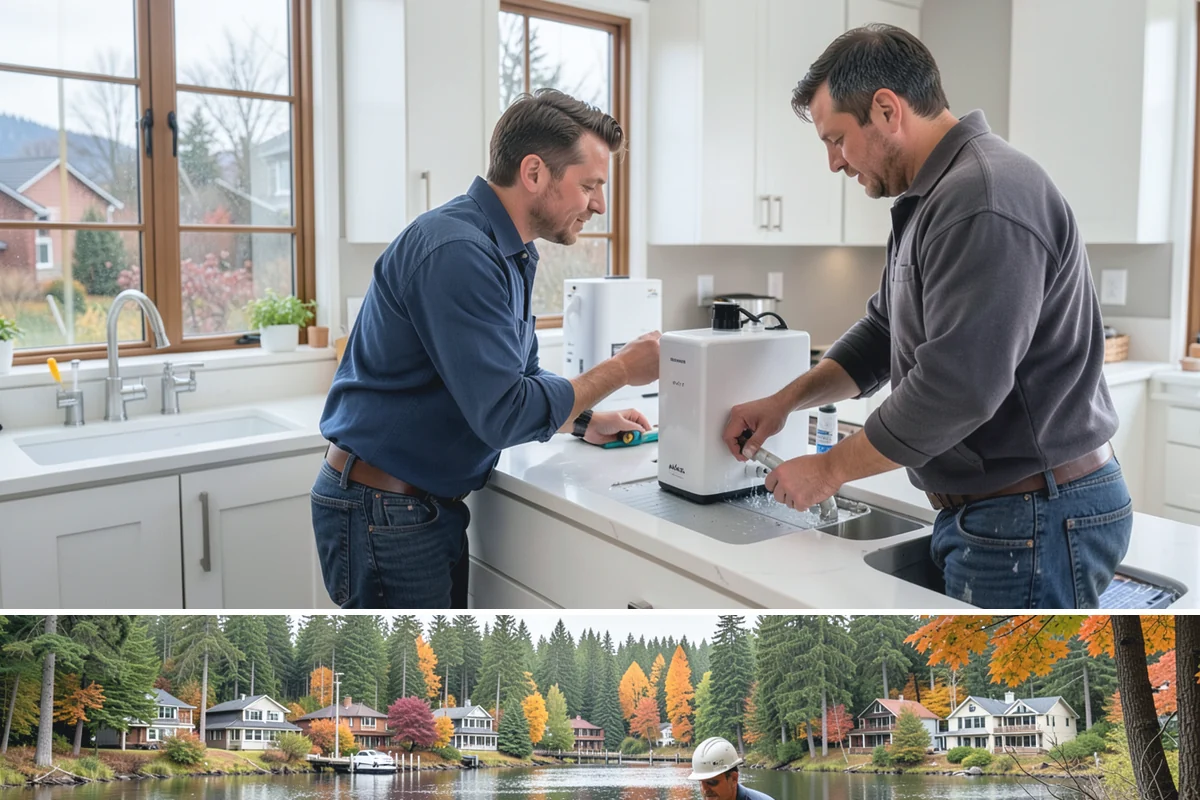 Millwork Installation in La Conner, Skagit County, WA - Millwork is built and installed indoors on schedule any time of year, a productive use of the wet Western Washington months.