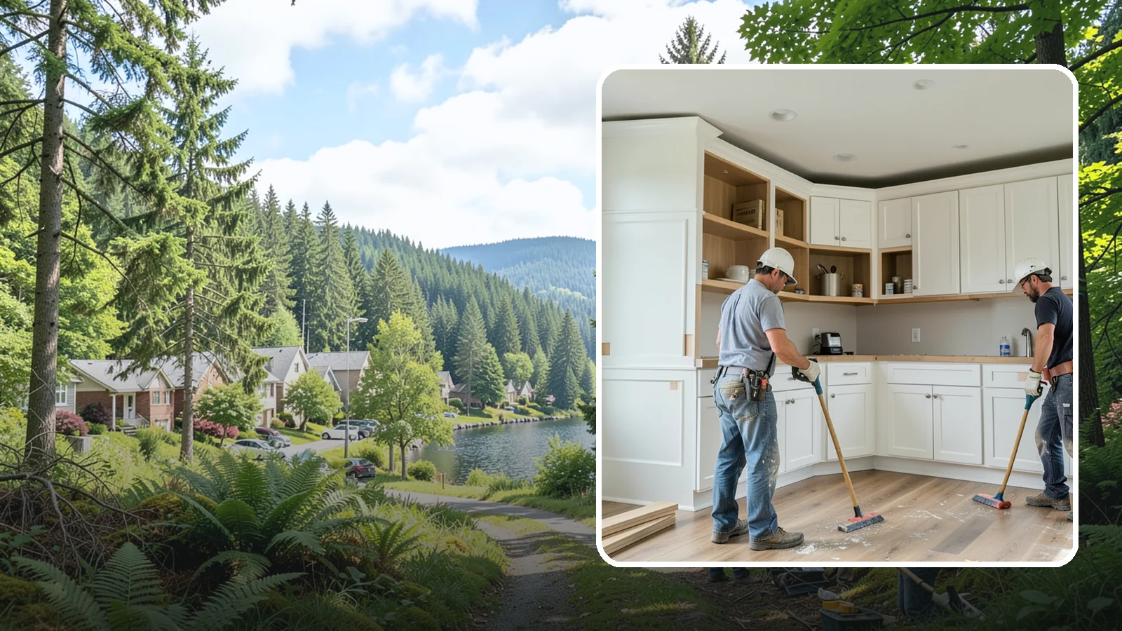Millwork Installation in Lake Forest Park, King County, WA - Custom millwork installation that delivers built-ins, mantels, and detailed woodwork made to fit your home.