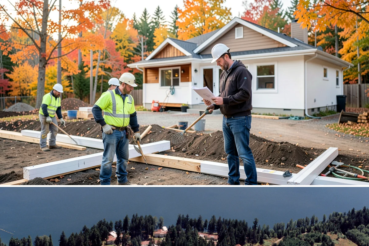 Millwork Installation in Lakewood, Pierce County, WA - Millwork is built and installed indoors on schedule any time of year, a productive use of the wet Western Washington months.