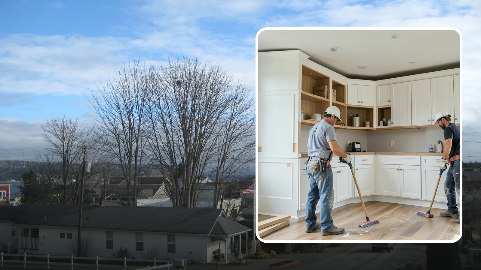 Millwork Installation in Langley, Island County, WA - Custom millwork installation that delivers built-ins, mantels, and detailed woodwork made to fit your home.