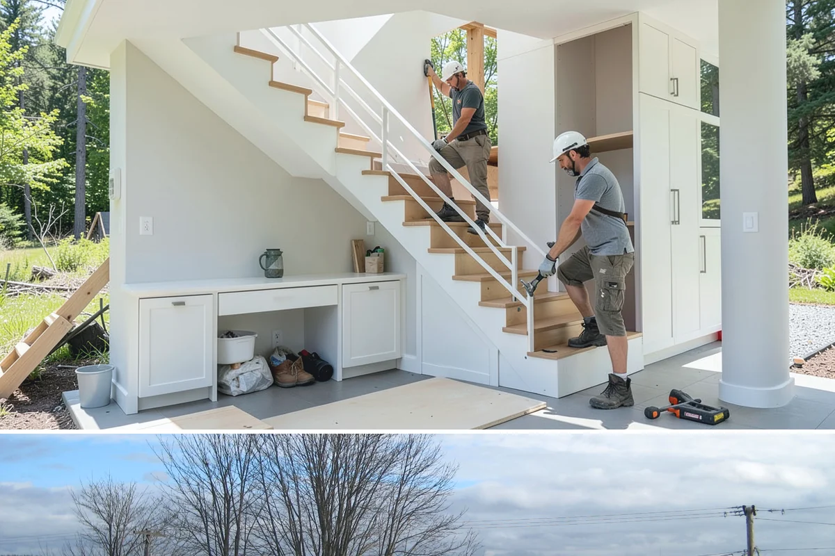 Millwork Installation in Langley, Island County, WA - Millwork is built and installed indoors on schedule any time of year, a productive use of the wet Western Washington months.