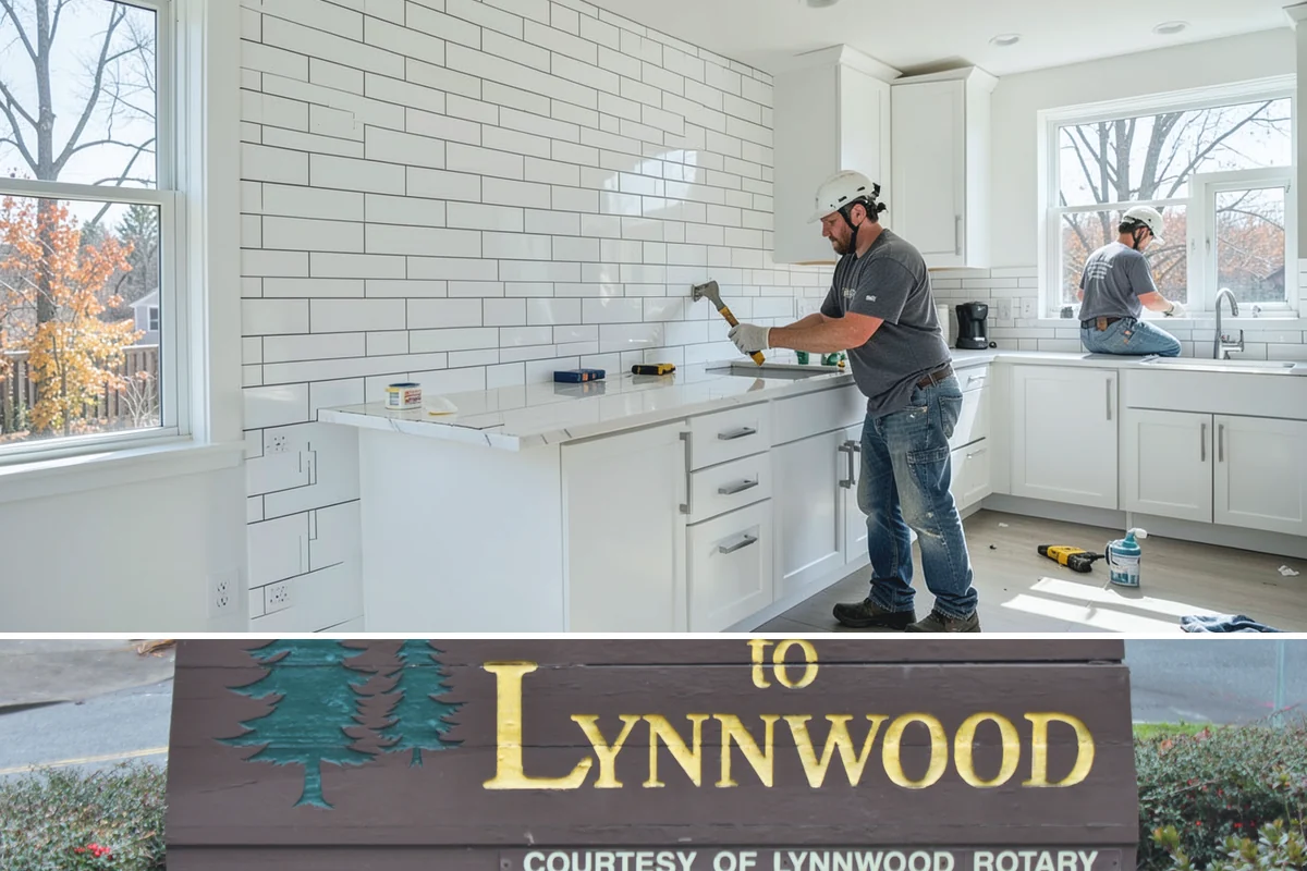 Millwork Installation in Lynnwood, Snohomish County, WA - Millwork is built and installed indoors on schedule any time of year, a productive use of the wet Western Washington months.
