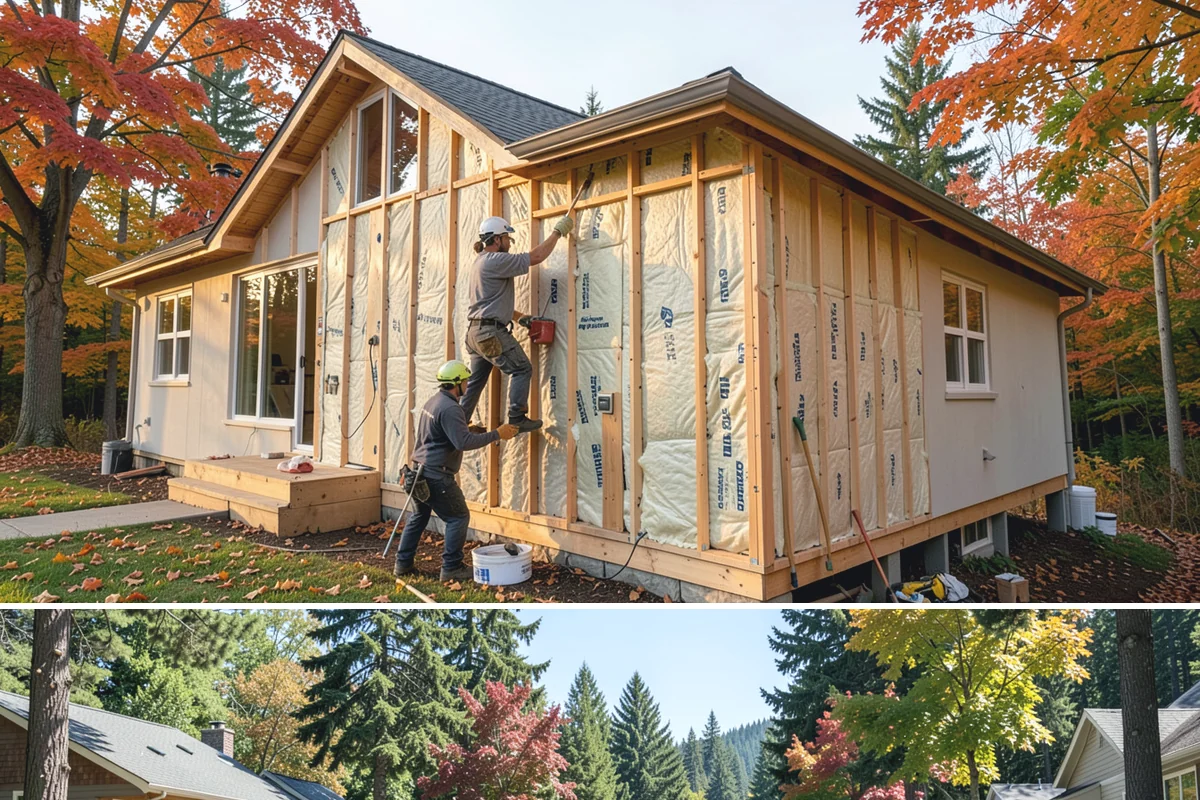 Millwork Installation in Orting, Pierce County, WA - Millwork is built and installed indoors on schedule any time of year, a productive use of the wet Western Washington months.