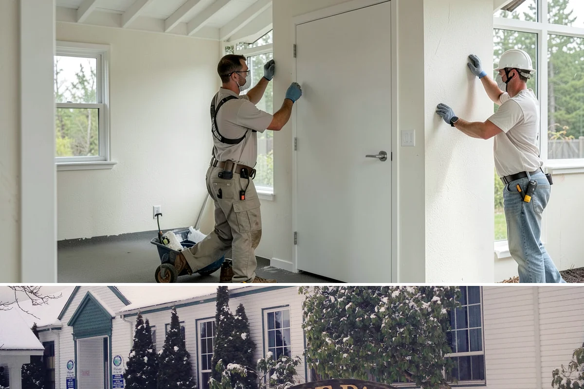 Millwork Installation in Pacific, King County, WA - Millwork is built and installed indoors on schedule any time of year, a productive use of the wet Western Washington months.