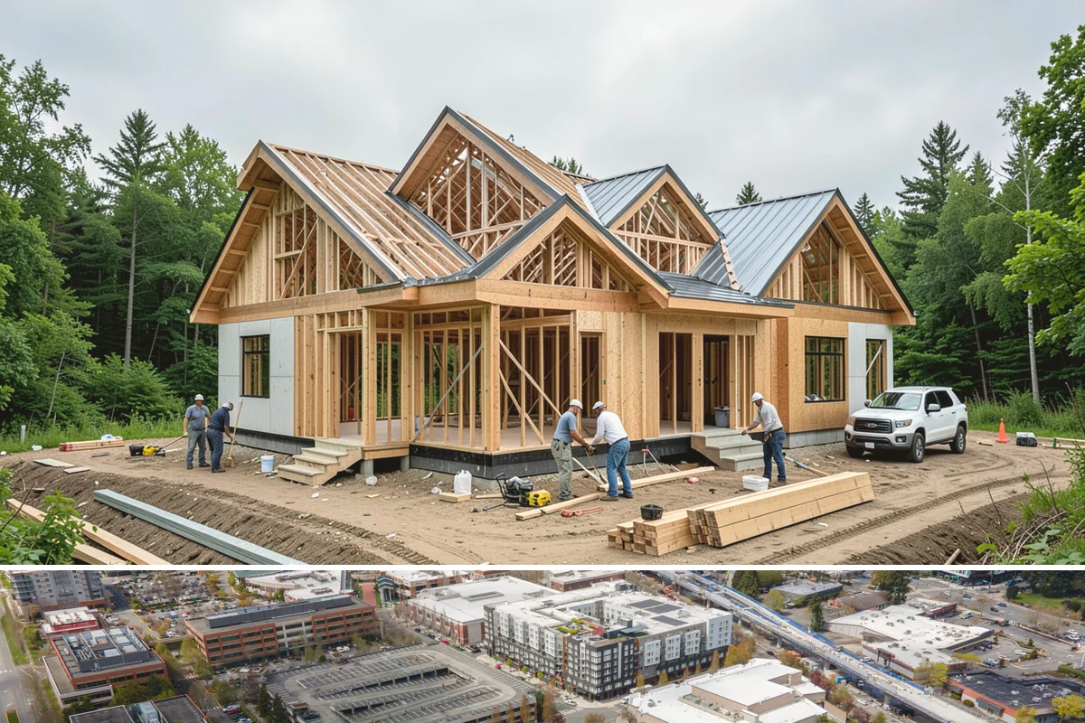 Millwork Installation in Redmond, King County, WA - Millwork is built and installed indoors on schedule any time of year, a productive use of the wet Western Washington months.