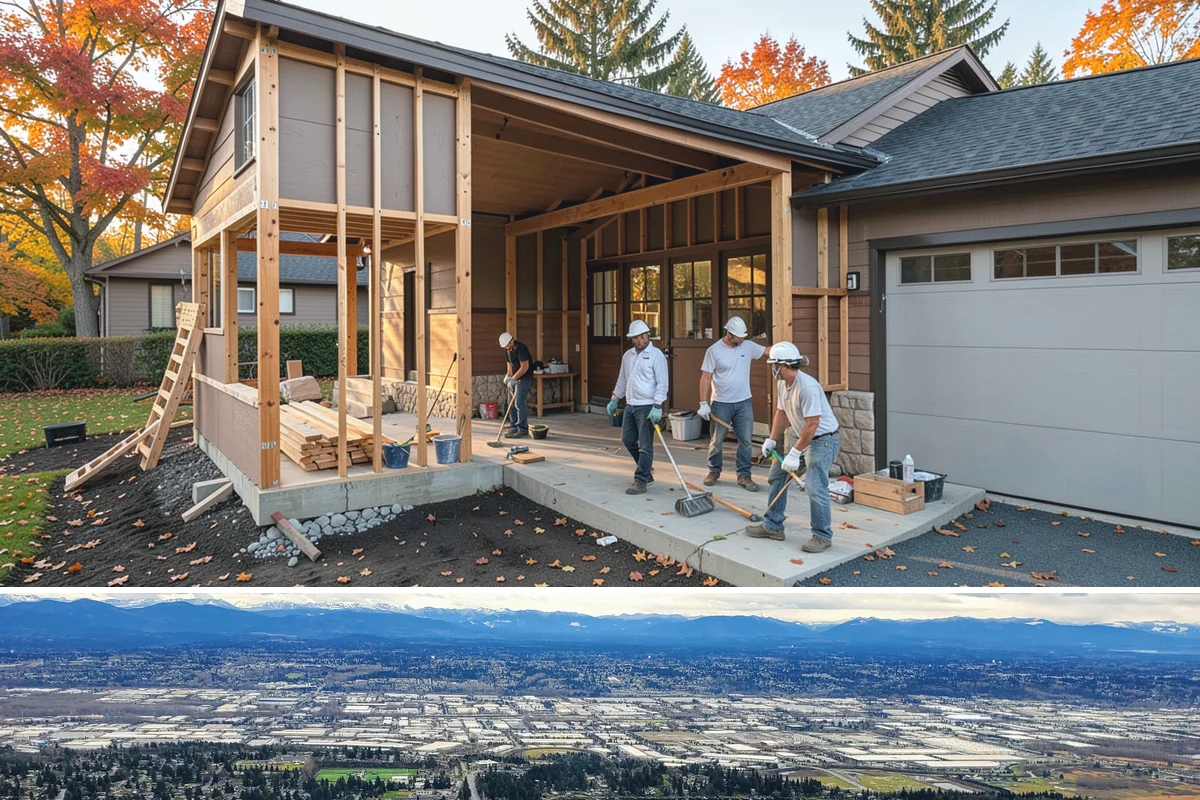 Millwork Installation in SeaTac, King County, WA - Millwork is built and installed indoors on schedule any time of year, a productive use of the wet Western Washington months.