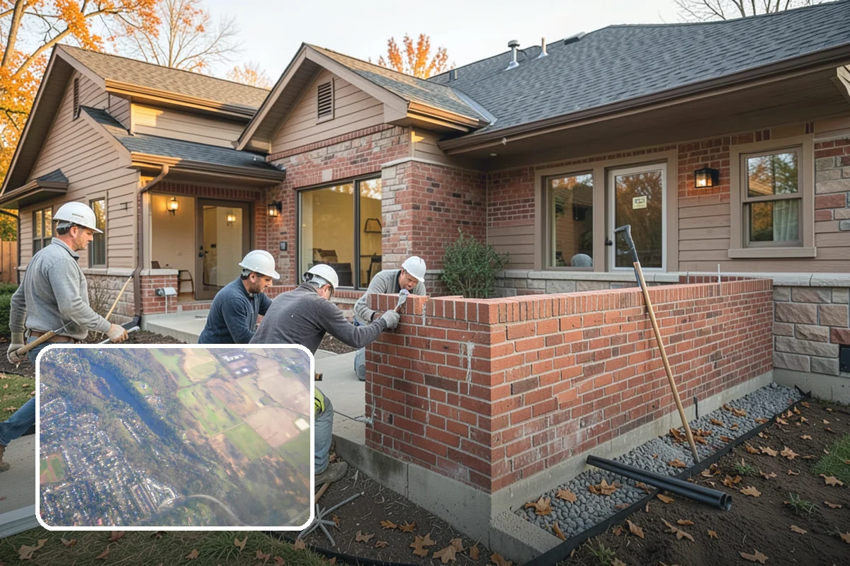Mixed-Use Construction in Algona, King County, WA - Efficient use of urban infill parcels