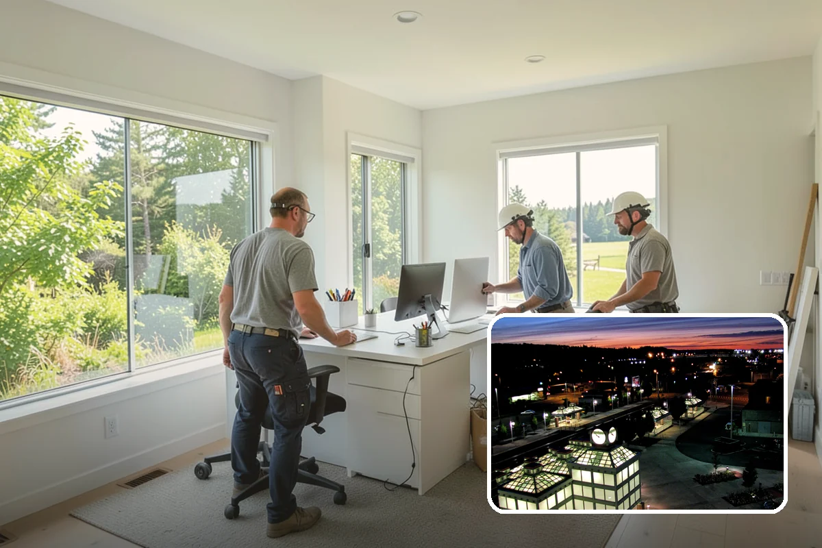 Mixed-Use Construction in Auburn, King County, WA - Efficient use of urban infill parcels