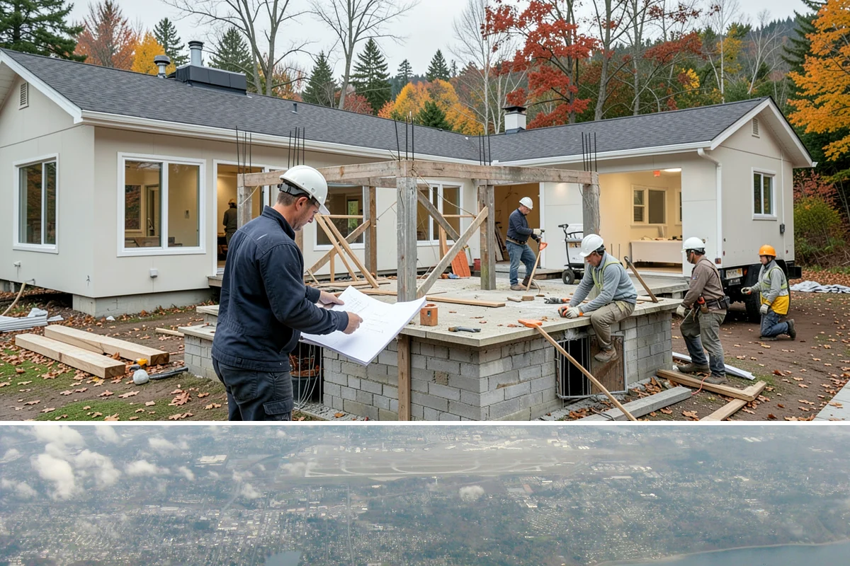 Mixed-Use Construction in Burien, King County, WA - We stage foundation and framing through summer so the structure is dried-in before the wet season sets in.