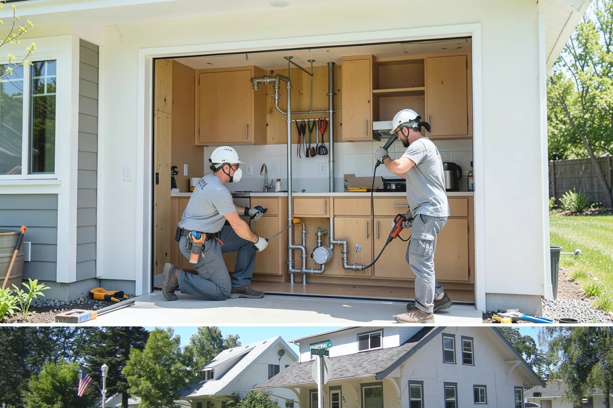 Mixed-Use Construction in DuPont, Pierce County, WA - We stage foundation and framing through summer so the structure is dried-in before the wet season sets in.