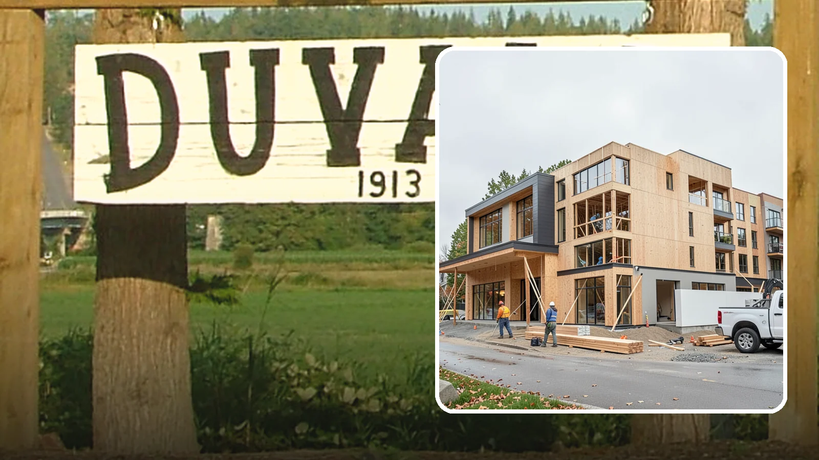 Mixed-Use Construction in Duvall, King County, WA - Ground-up buildings that combine ground-floor commercial with residential units above.