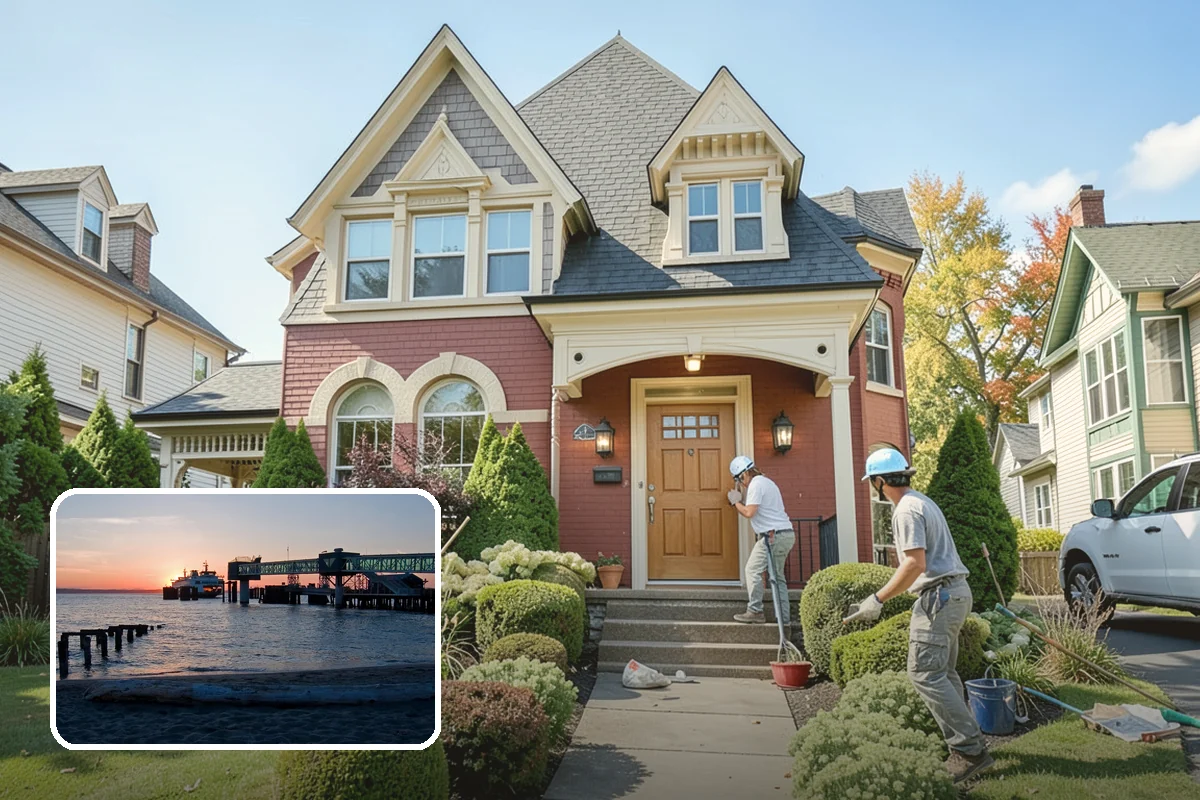 Mixed-Use Construction in Edmonds, Snohomish County, WA - Efficient use of urban infill parcels