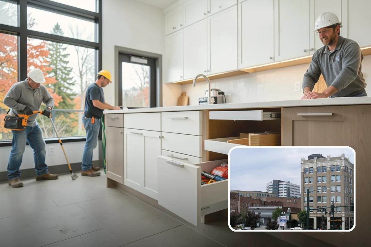 Mixed-Use Construction in Everett, Snohomish County, WA - Efficient use of urban infill parcels
