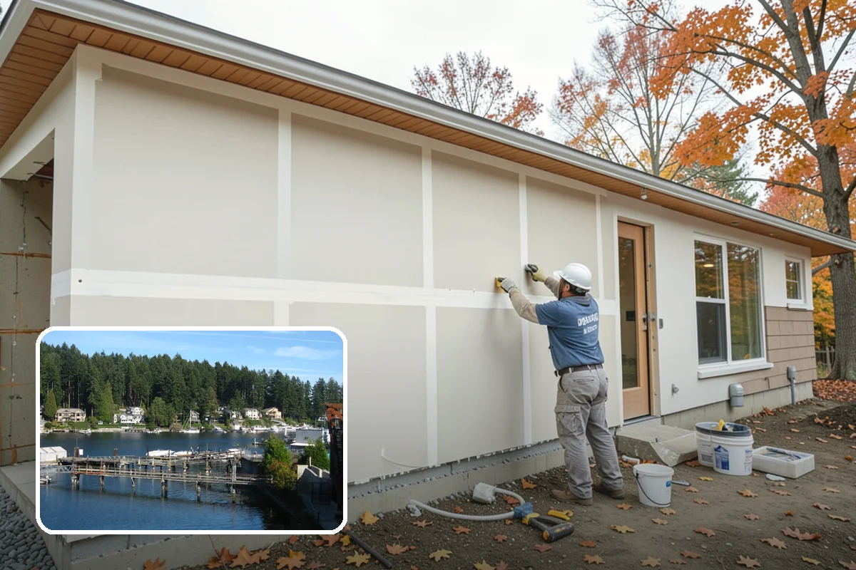 Mixed-Use Construction in Gig Harbor, Pierce County, WA - Efficient use of urban infill parcels