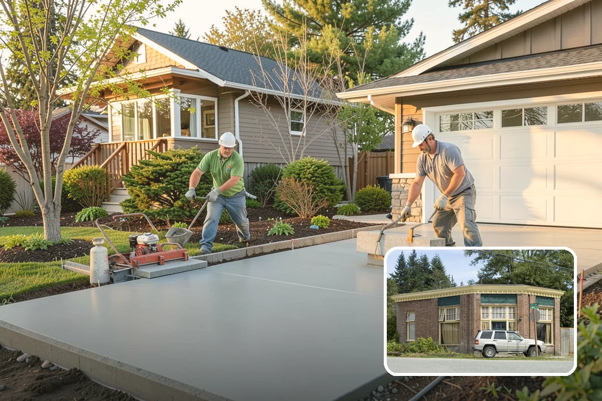 Mixed-Use Construction in Hamilton, Skagit County, WA - Efficient use of urban infill parcels